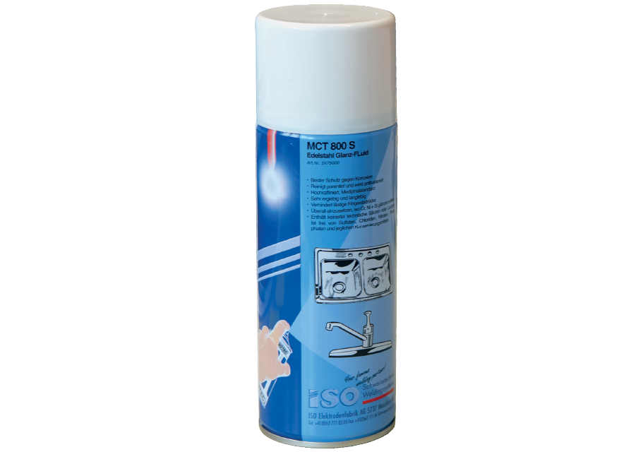 ISOJET MCT 800S Spray Edelstahl-Glanz-Fluid