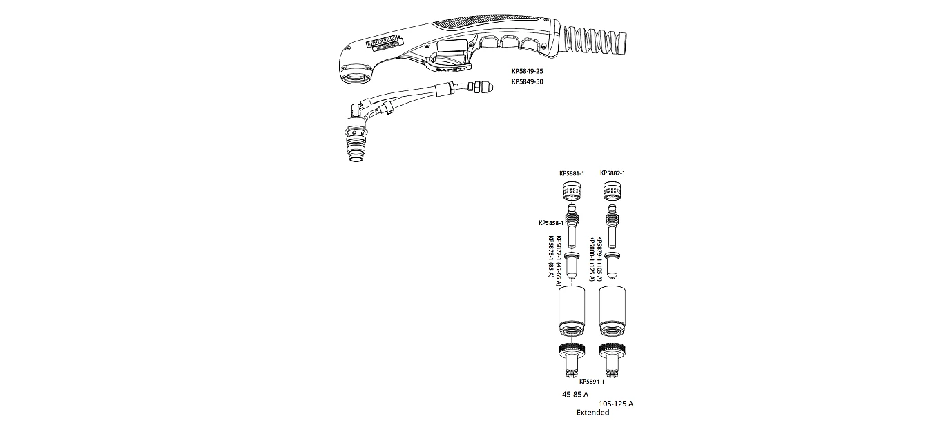 FlexCut Pro FlexConnect Brenner - Extended