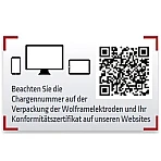Wolframelektrode Grün