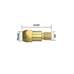 Düsenstock Standard  28.5 mm M6