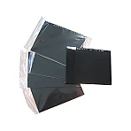 Dunkle Strahlenschutzgläser (85 x 110 mm)