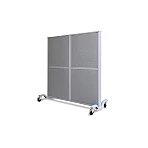 Schallschutzwand fahrbar 2.020 x 800 x 2.110 mm