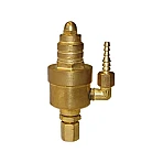 Gassparventil - R 1/4" + 3/8" -