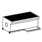Schweisstisch für Absaugung ohne Ventilator