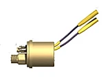 Zentralstecker mit Federkontakten zu EURO-ZA