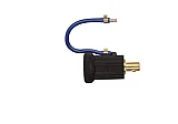 Adapter DIX-zentral zu DIX-Seitengas für PROTIG 10/10W/20/30/35W/40W/40