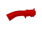 Rote Handgriff