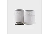 Jazzy 10 Keramikdüse weiss - Set à 2 Stück