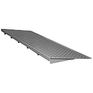 Auffahrrampe für Gasflaschenschrank