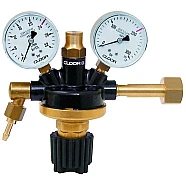 Druckreduzierventil Kohlendioxid mit Staudruckmanometer