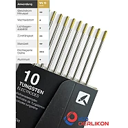 Wolframelektroden Gold EWLa-1.5/WL15