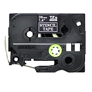 Schablonenbandkassette von Brother – Schwarz, 36 mm breit