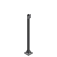Standsäule für Absaugarm 2/4m