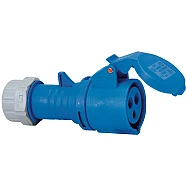 CEE Industriekupplung, 3 Pol Blau