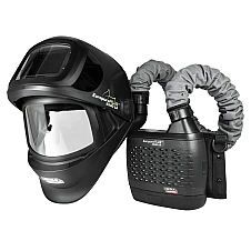 Schweissschutz-Helm mit Atemschutz-Gebläse Professionell Kl. TH3