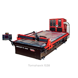 Lincoln LINC-CUT S 1530D mit der Tomahawk 1538 Schneidanlage