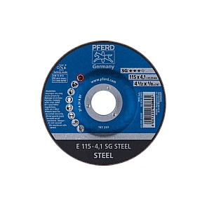 Schruppscheiben Leistungs-Linie SG E 115-4,1 SG STEEL