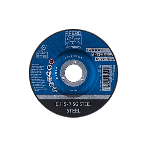 Schruppscheiben Leistungs-Linie SG E 115-7 SG STEEL