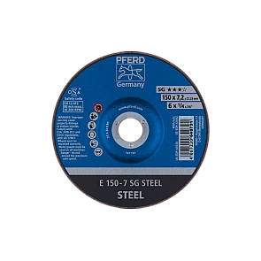 Schruppscheiben Leistungs-Linie SG E 150-7 SG STEEL