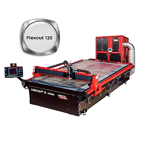 Lincoln LINC-CUT S 1530D mit der Flexcut 125 Schneidanlage