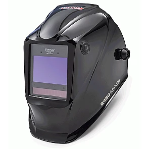 Viking 2450 Schwarz 4C-Technologie - Lincoln Qualitäts-Schweisshelm (Glanz)