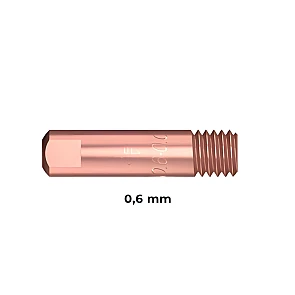 Stromdüse 0,6 mm M6 E-Cu (Set à 10 Stk.)