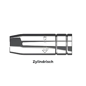 Gasdüse Zylindrisch (Set à 5 Stk.)