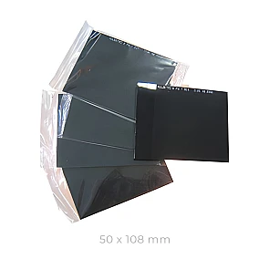 Dunkle Strahlenschutzgläser (50 x 108 mm)