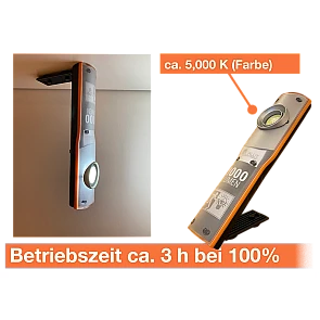 METALLIT Pro LED-Emergency Light mit 1000 Lumen