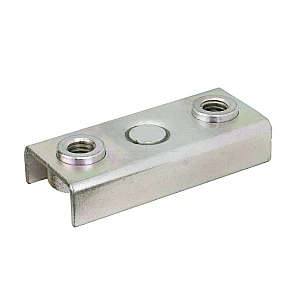 Adapter mit Gewinde / Modell mit 2 Löchern, M8