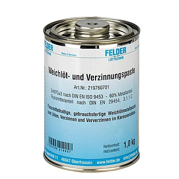 Weichlöt- und Verzinnungspaste - Pb60Sn40 -