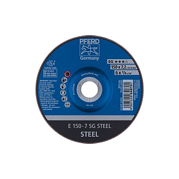 Schruppscheiben Leistungs-Linie SG E 150-7 SG STEEL