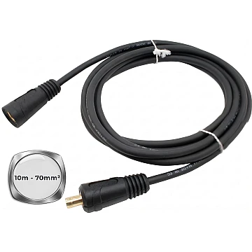 10m Schweisskabelverlängerung - 70 mm²