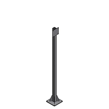 Standsäule für Absaugarm