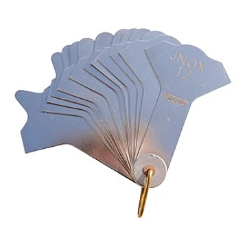 12 Blatt Schweissnahtlehre