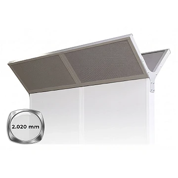 Aufsatz für Kemper Schallschutzwand - 2.020 x 500 x 970 mm
