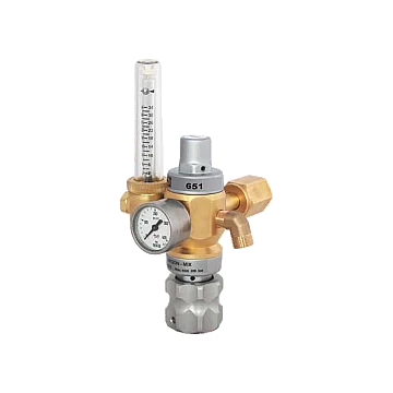 Druckminderer mit Gassparvorrichtung - Modell 651- Argon, Argon/CO2, CO2