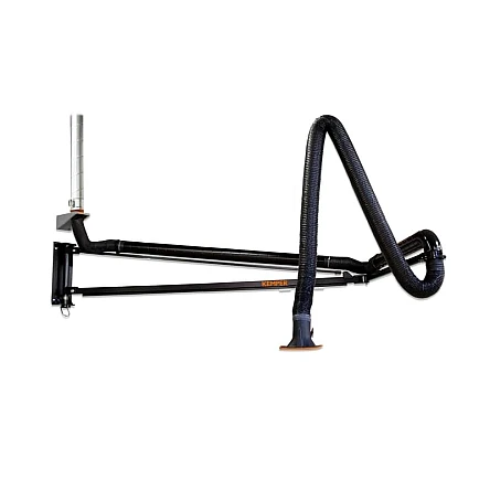 Kemper Absaugarm (Schlauchausführung) - zweiteiliger Ausleger - 9/10 Meter