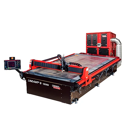 Lincoln LINC-CUT S 1530D mit der Tomahawk 1538 Schneidanlage