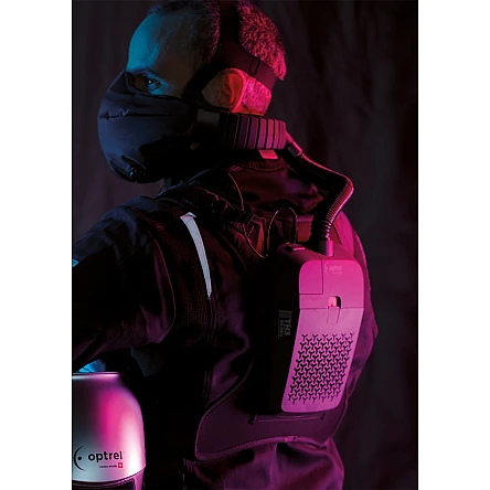 Optrel Swiss Air Gebläse-Atemschutz-system mit HELIX 2.5 - Automatik Schweisshelm