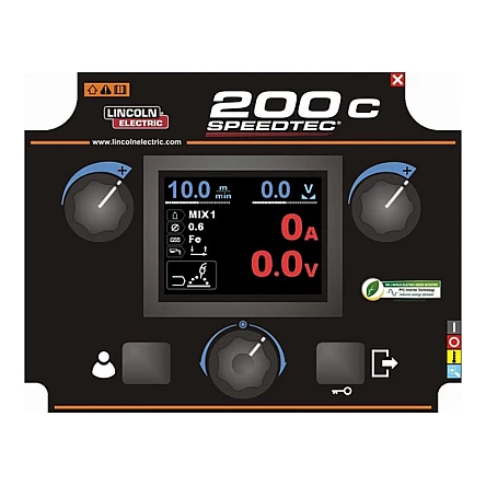 Lincoln Speedtec 200C Display 
