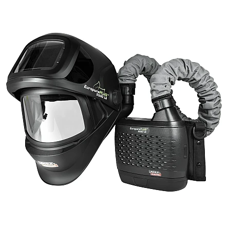 Schweissschutz-Helm mit Atemschutz-Gebläse Professionell Kl. TH3
