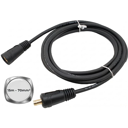 15m Schweisskabelverlängerung - 70 mm²
