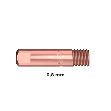 Stromdüse 0,8 mm M6 E-Cu (Set à 10 Stk.)