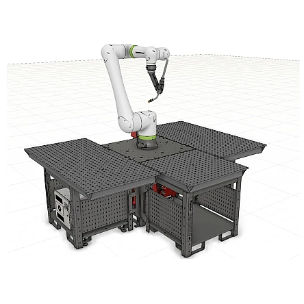 COOPER - COBOT PLATFORM WATER B500W mit FANUC CRX-25iA/L