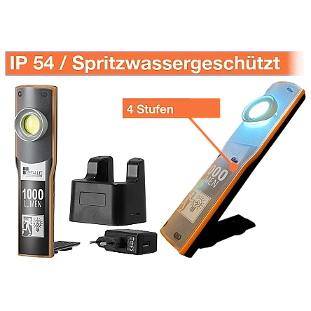 METALLIT® Pro LED-Emergency Light mit 1000 Lumen