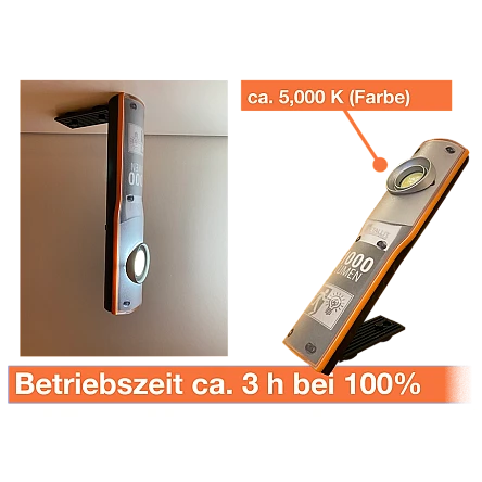 METALLIT® Pro LED-Emergency Light mit 1000 Lumen