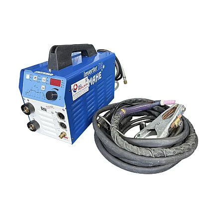 Occasion MAHE Omega 170 AC/DC – Profi WIG/TIG Schweißgerät (Alu, Edelstahl, Stahl) / 230V