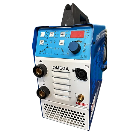 Occasion MAHE Omega 170 AC/DC – Profi WIG/TIG Schweißgerät (Alu, Edelstahl, Stahl) / 230V