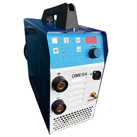 Occasion MAHE Omega 170 AC/DC – Profi WIG/TIG Schweißgerät (Alu, Edelstahl, Stahl) / 230V